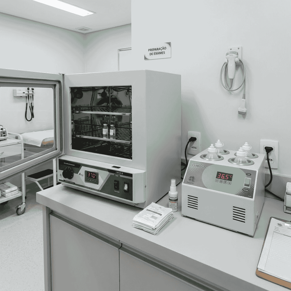 Aquecedores de Gel para Ultrassom e Aquecedores de Contraste Sterilifer